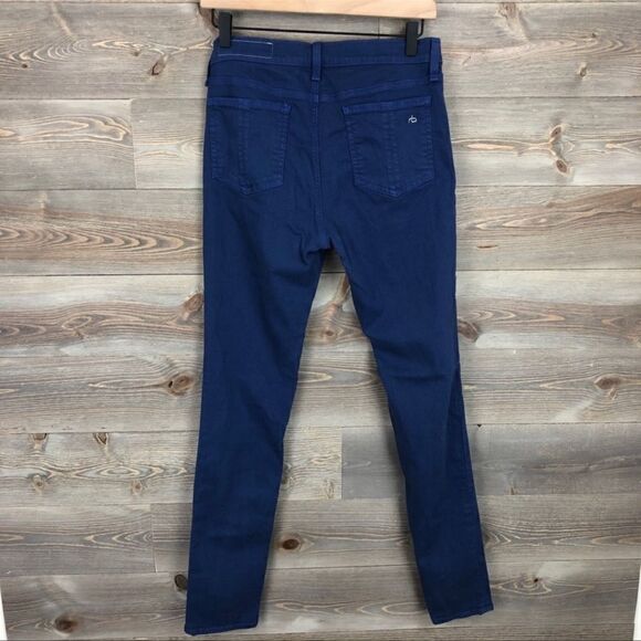 Rag & Bone Skinny Maya Blue Jeans 27 - Picture 6 of 8